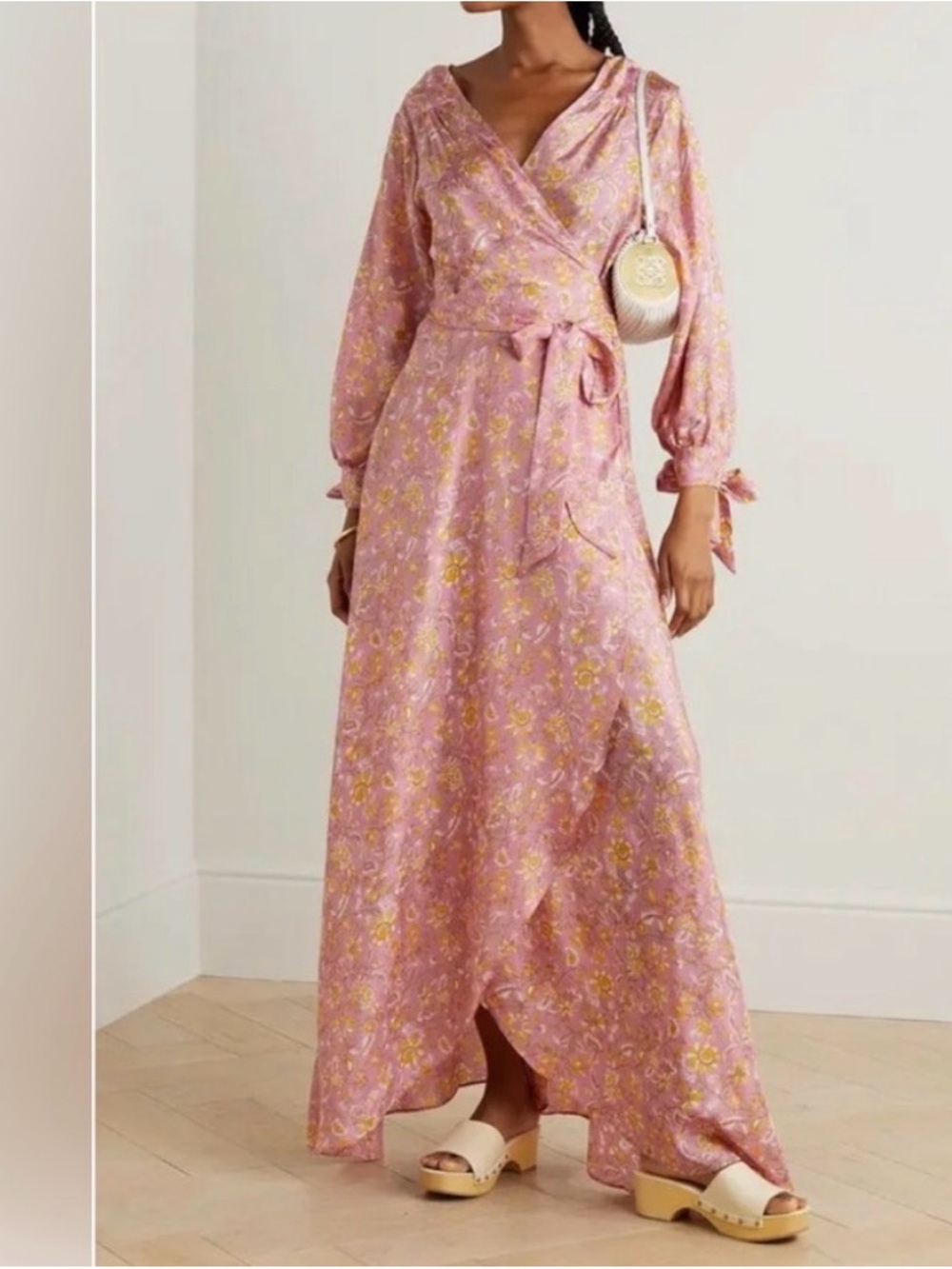 NWOT HANNAH Artwear Luna floral print dress